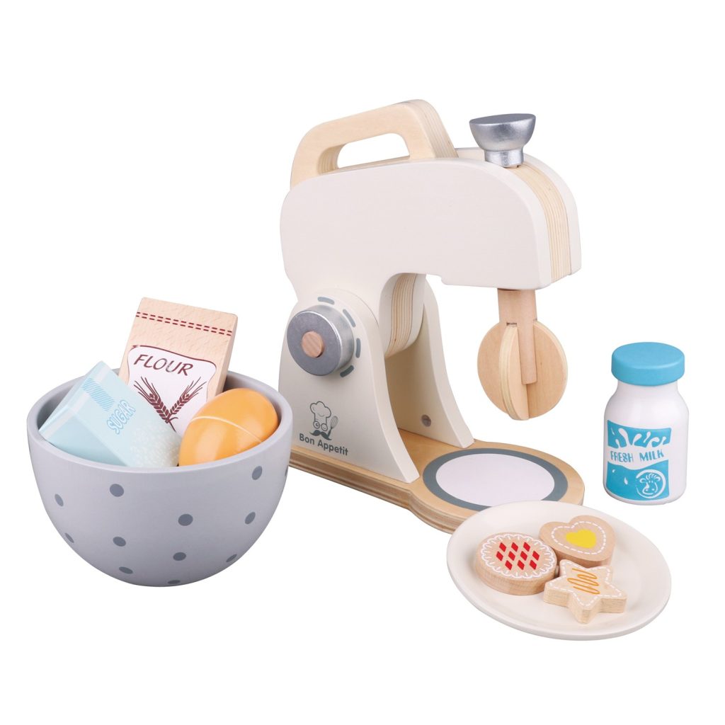 Robot mixer blanc