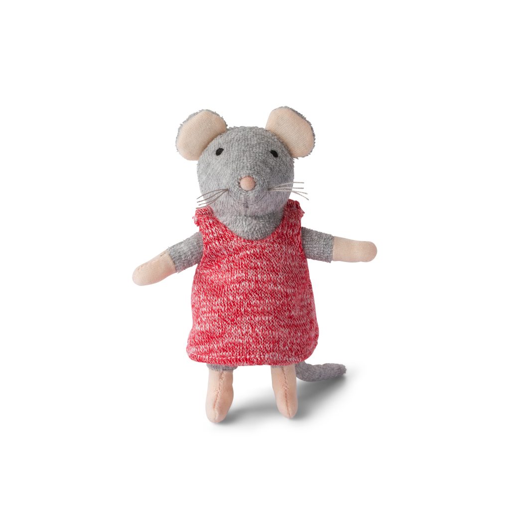 Peluche Souris Julia (12cm) - Le Manoir des souris