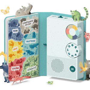 Boîte à histoires HoomKid avec 96 audios pour devenir maître de ses émotions – Image 1