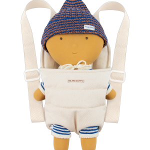 Porte baby Gommu en coton bio | Crème – Image 3