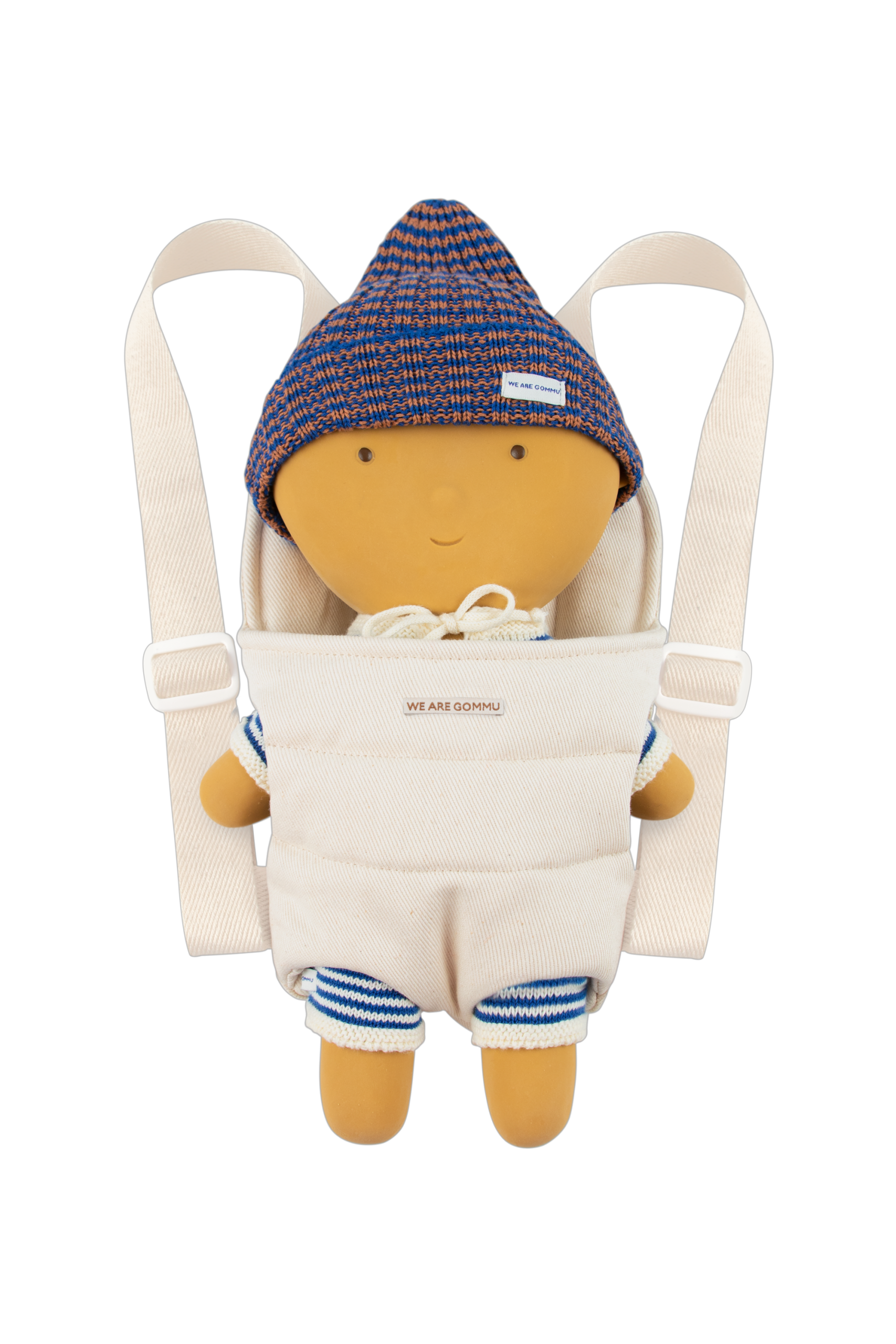 Porte baby Gommu en coton bio | Crème – Image 3