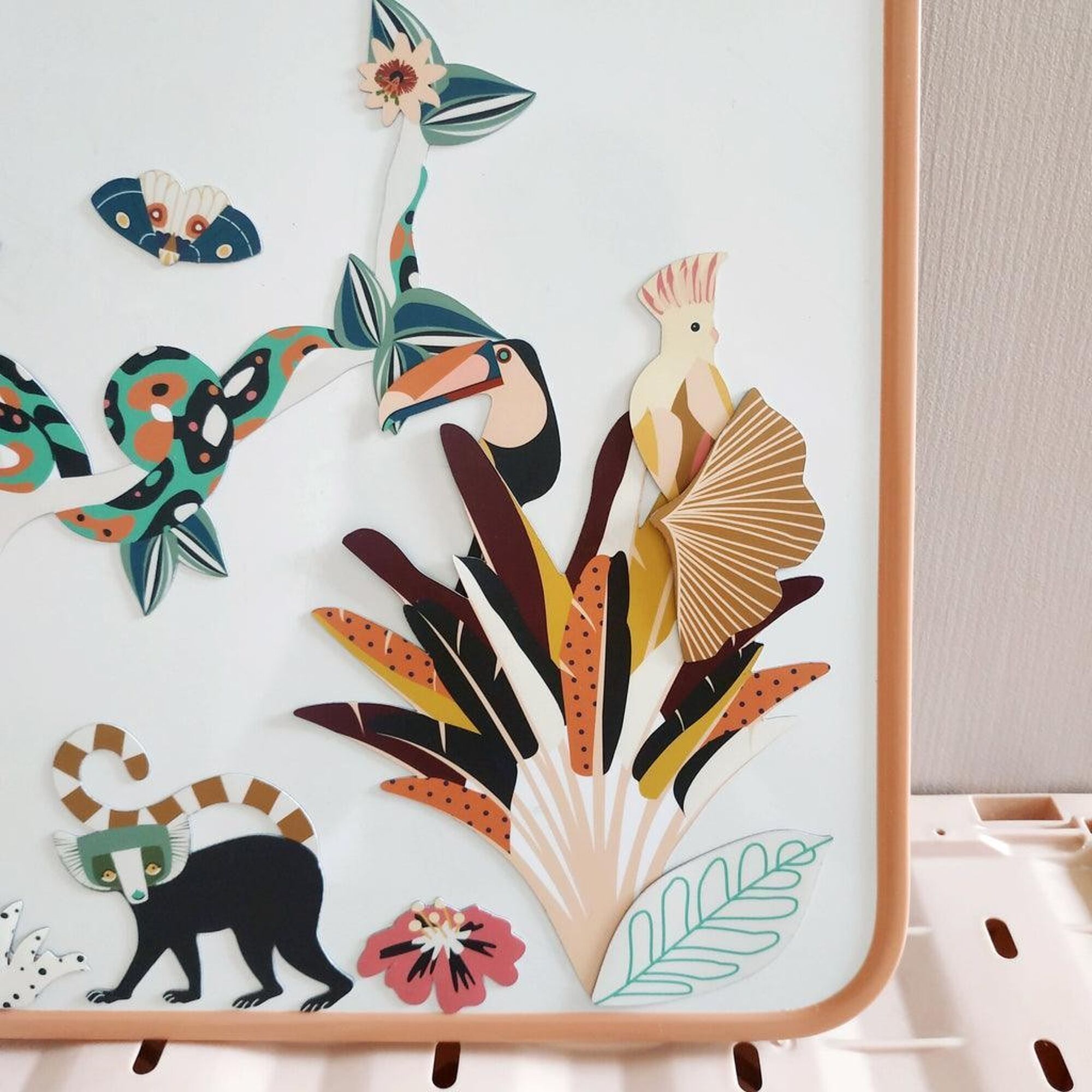 La Jungle, 27 magnets souples, waterproof – Image 10