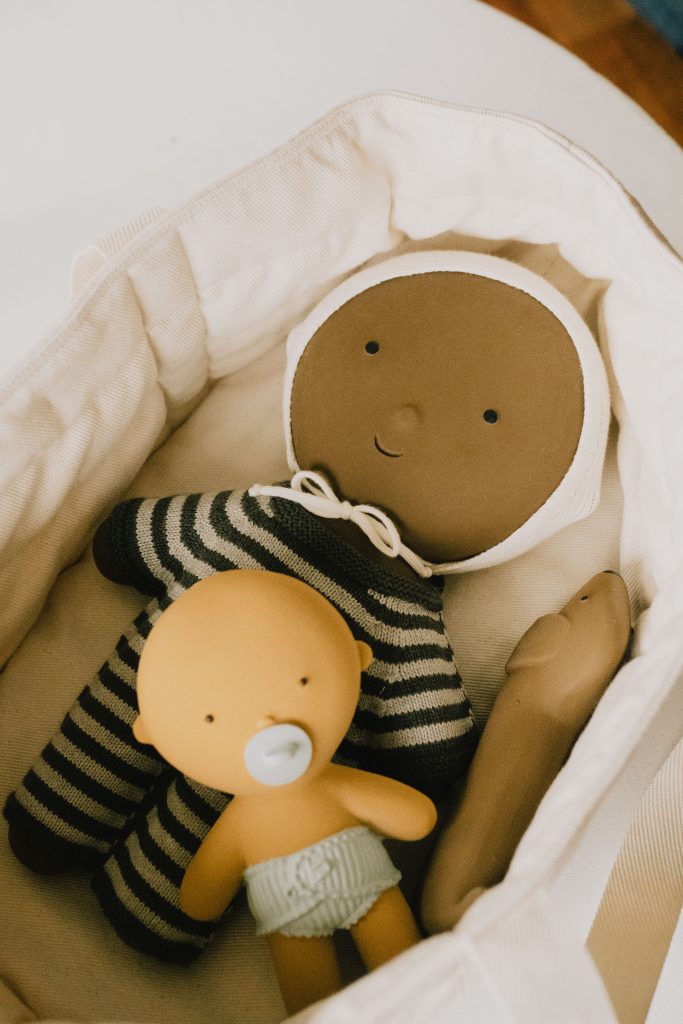 Gommu Mini-Baby en hévéa 100% naturel | Caramel