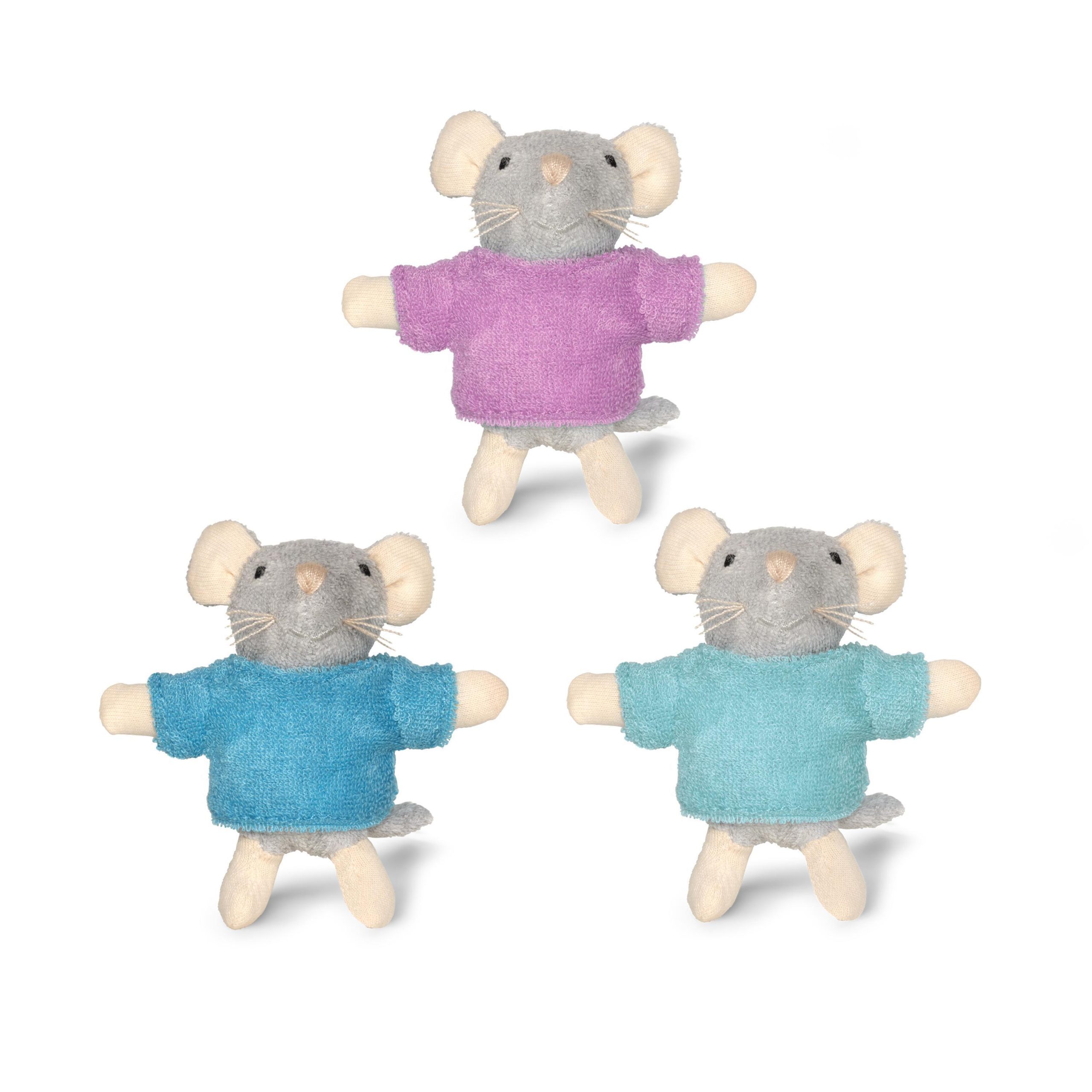 Peluche Triplettes de souris (8 cm) - Le Manoir des souris – Image 2