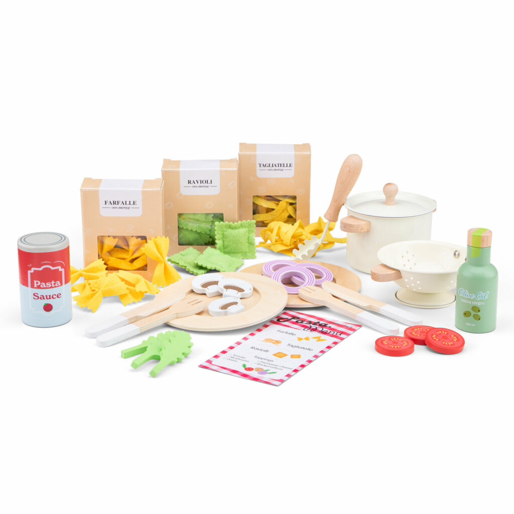 Pasta party ! Dinette en bois 100 % certifié FSC