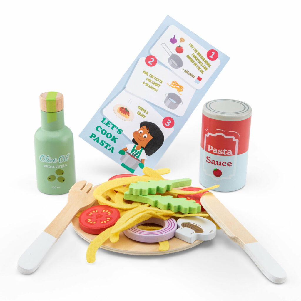 Pasta party ! Dinette en bois 100 % certifié FSC