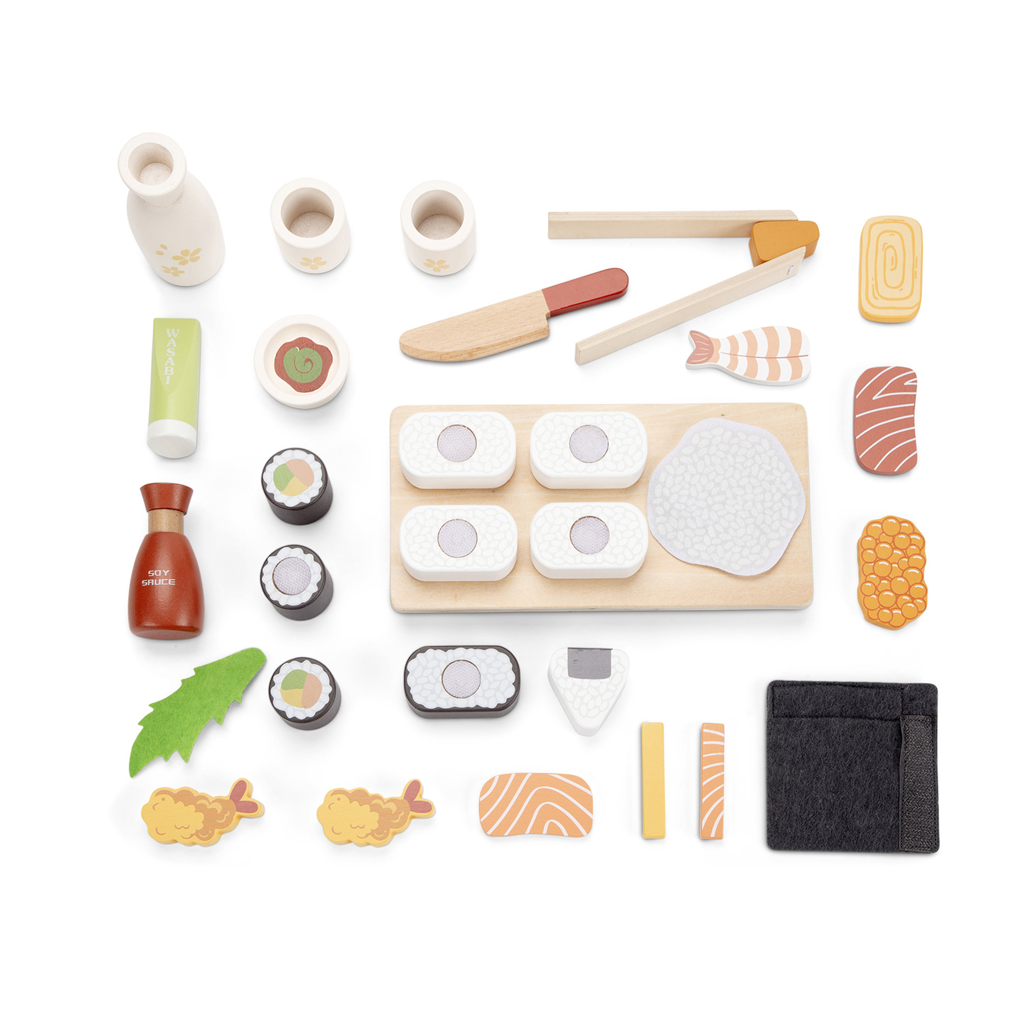 Set de sushis en bois – 30 pièces dès 3 ans – Image 4