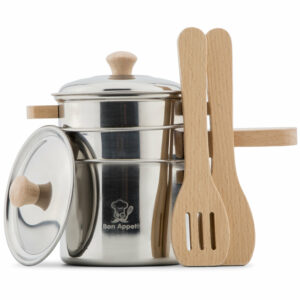 Batterie de cuisine en métal – 7 pièces dès 2 ans – Image 3