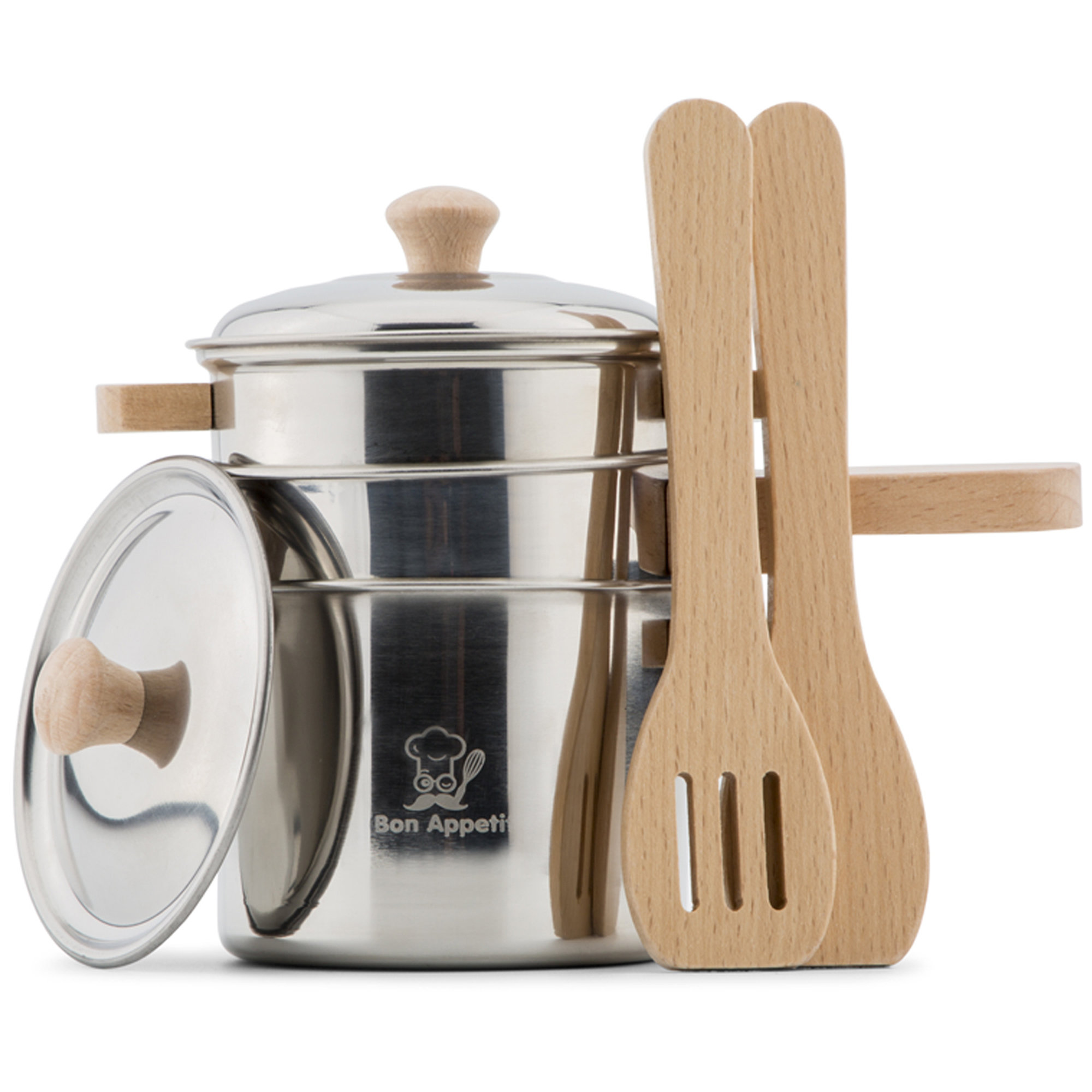 Batterie de cuisine en métal – 7 pièces dès 2 ans – Image 3