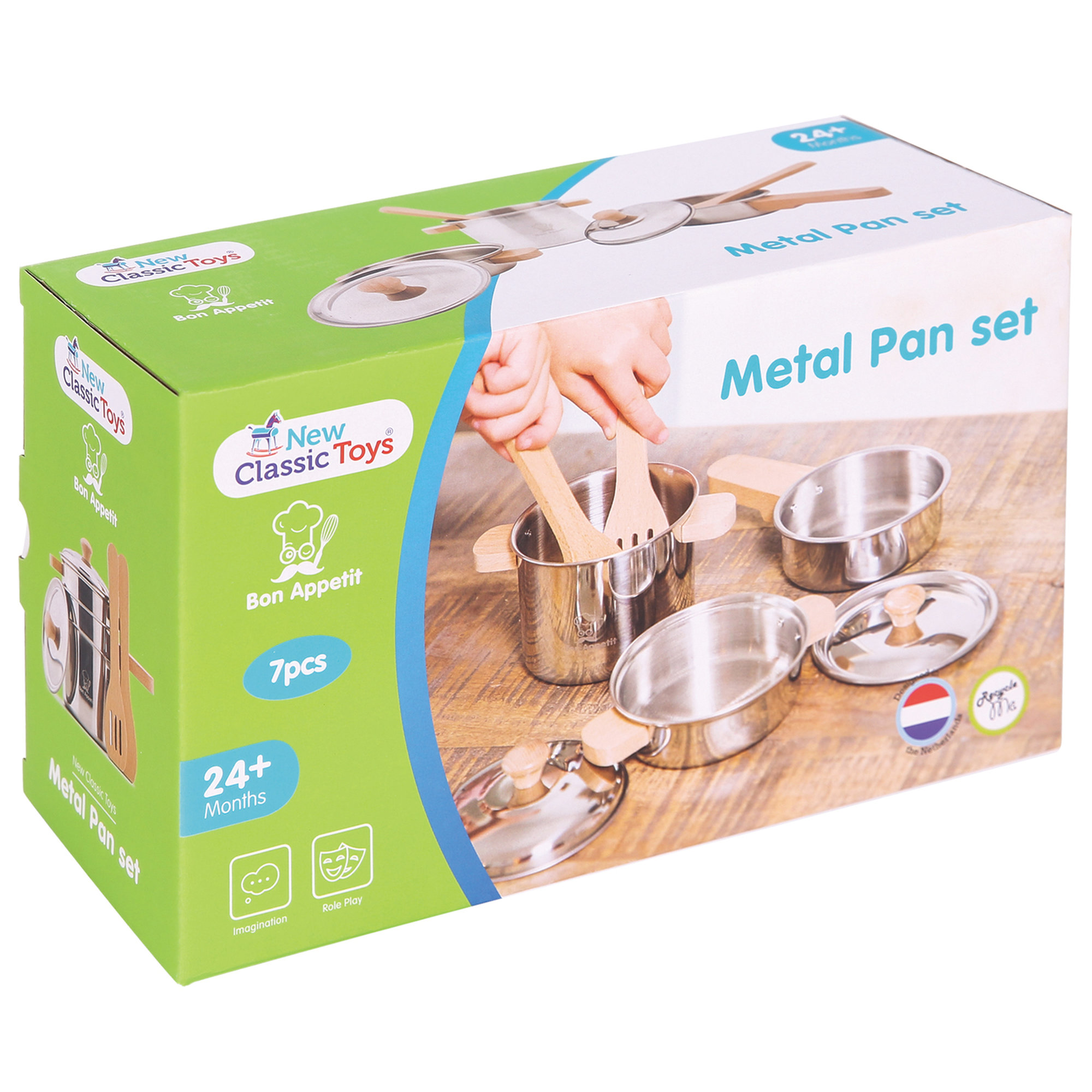 Batterie de cuisine en métal – 7 pièces dès 2 ans – Image 6