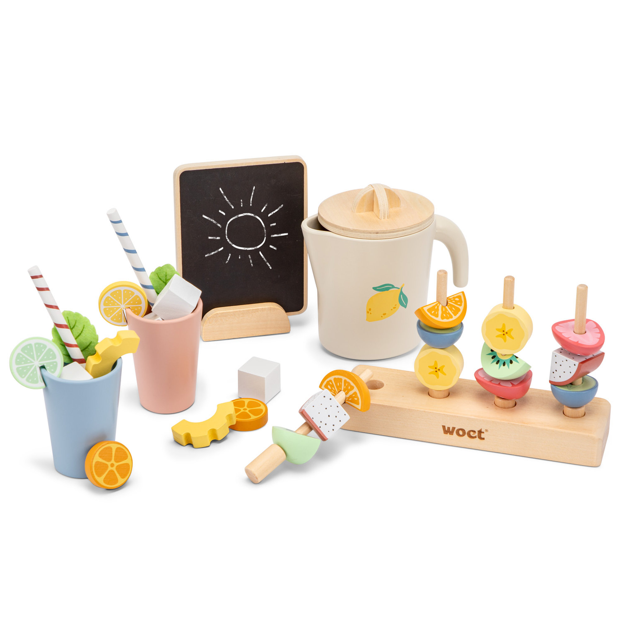 Stand de Jus de fruit en bois – Image 1