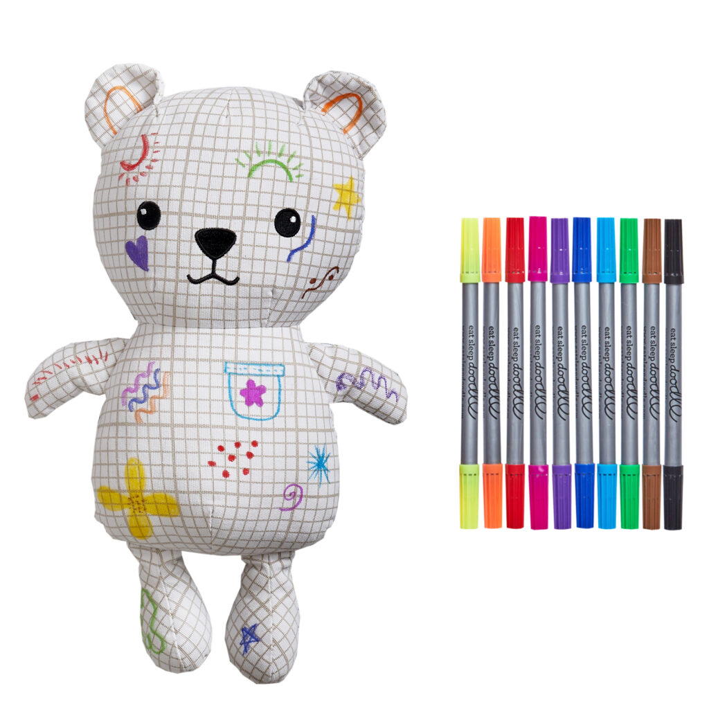 Ours en Peluche à Colorier - Artie