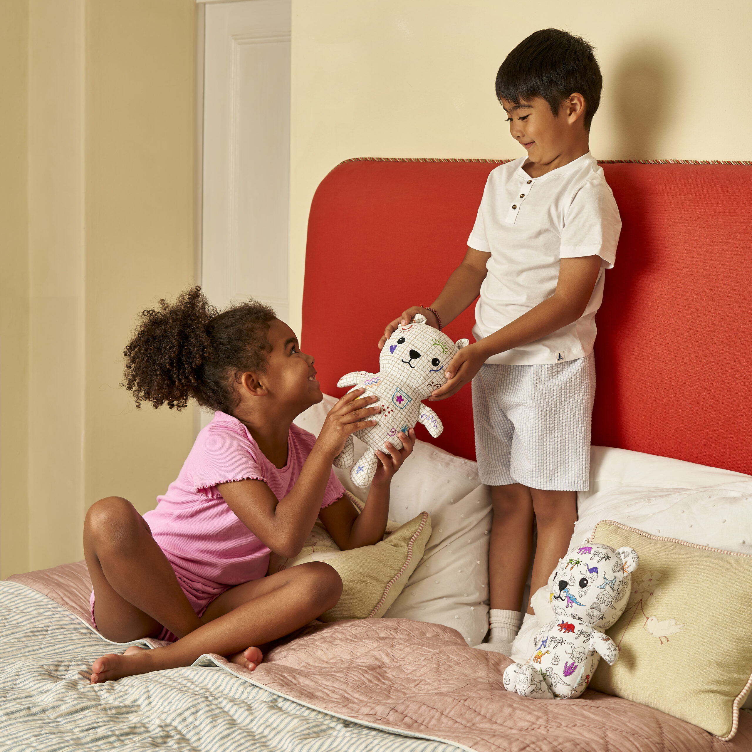 Ours en Peluche à Colorier- Les fées – Image 3