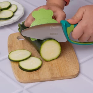 Couteau vert Chefclub Kids – Image 2
