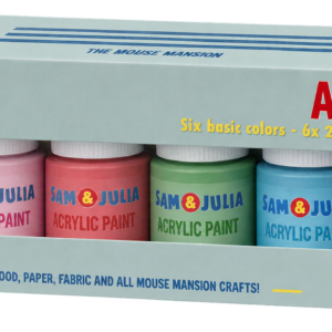 Peinture acrylique, 6 couleurs de base