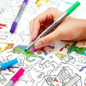 Taie d'oreiller à personnaliser à colorier, Fée – Image 5