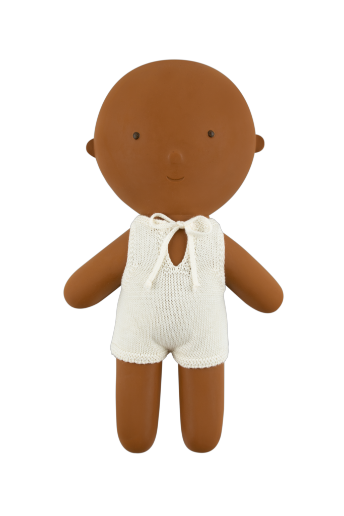 GOMMU BABY COCO – Poupon 31 cm, couleur Amande