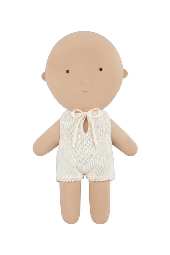 Gommu baby coco – Poupon 31 cm, Couleur Vanille