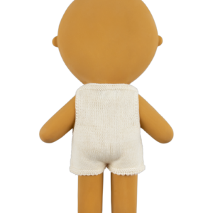 Gommu Baby Coco – Poupon en caoutchouc naturel 31 cm, couleur Pêche – Image 3