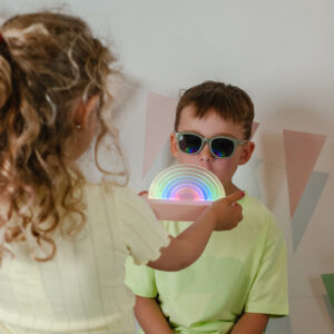 Lampe dansante Rainbow - Lila – Image 2