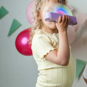 Lampe dansante Rainbow - Lila – Image 3