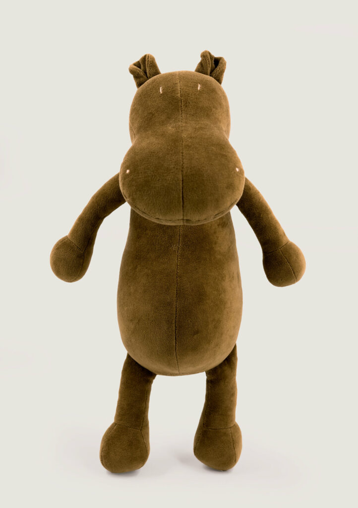 MOMO L'HIPPOPOTAME - L Marron
