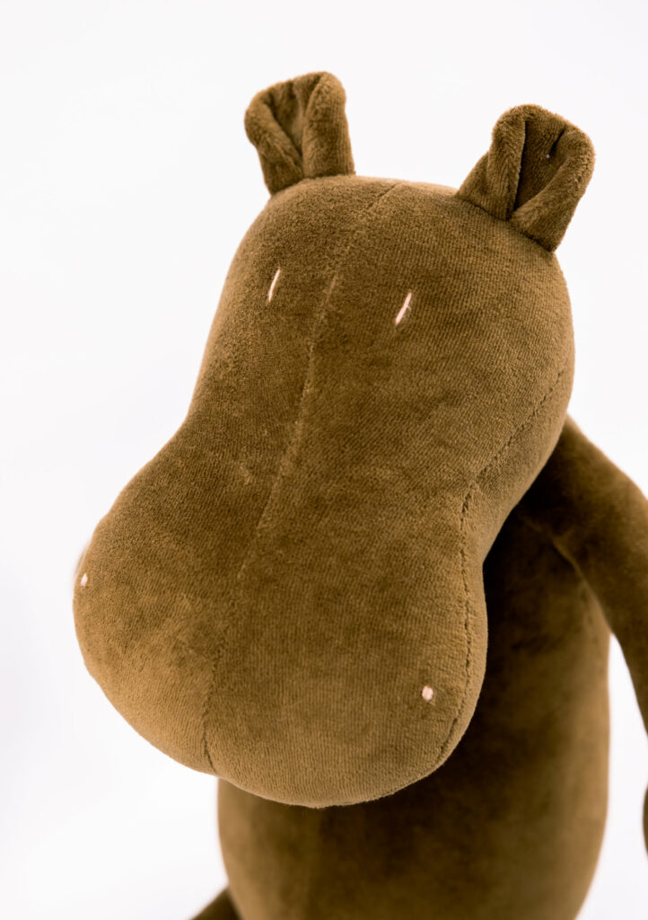 MOMO L'HIPPOPOTAME - L Marron