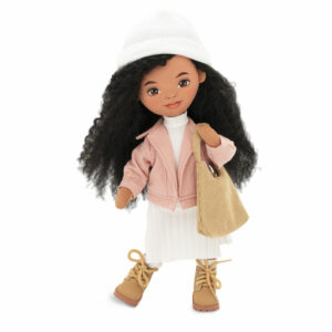 Poupon Tina en veste rose, 35cm – Image 3