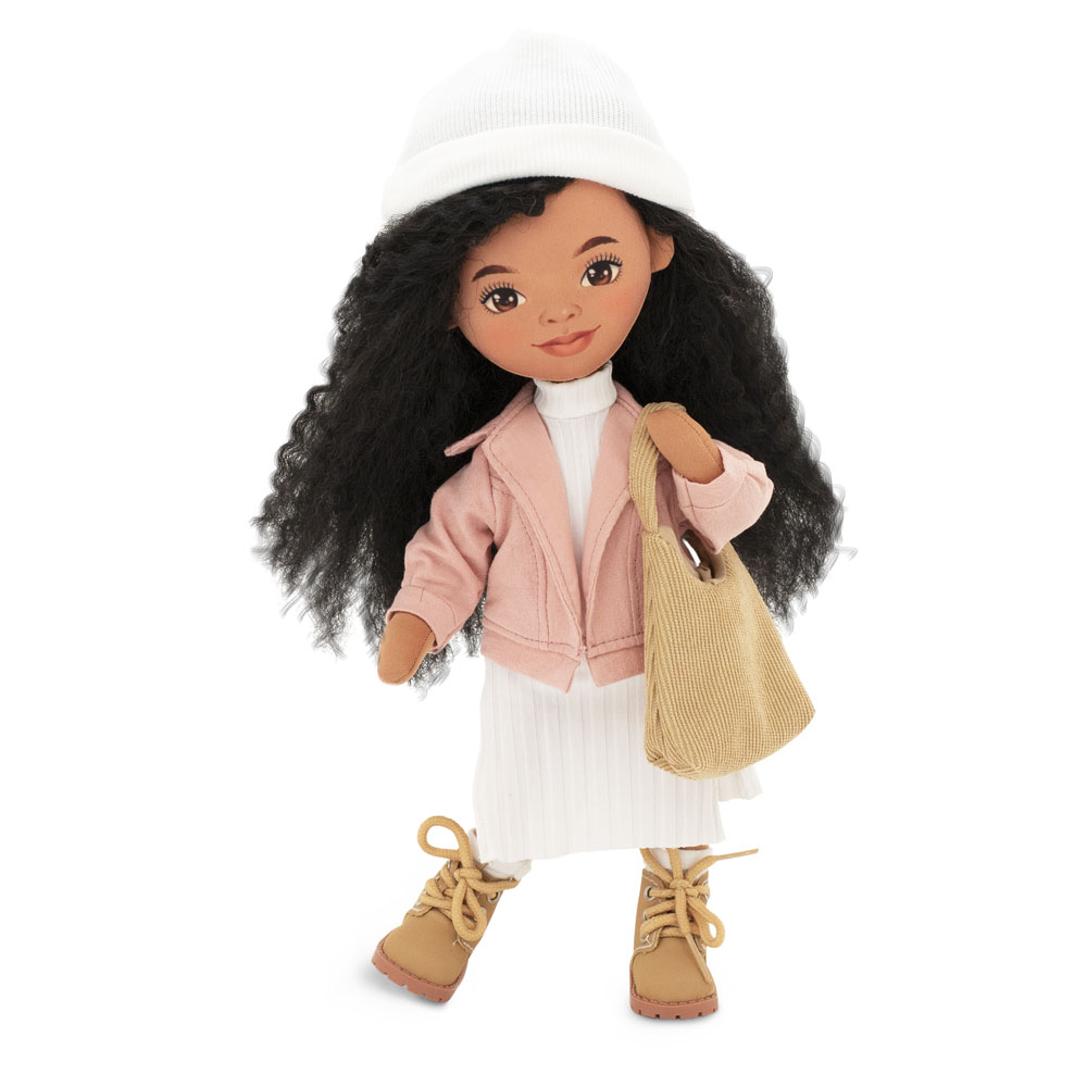 Poupon Tina en veste rose, 35cm