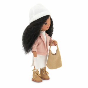 Poupon Tina en veste rose, 35cm – Image 2