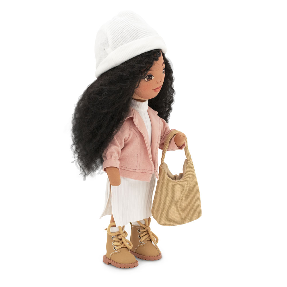 Poupon Tina en veste rose, 35cm
