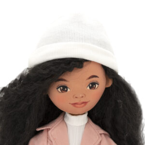Poupon Tina en veste rose, 35cm – Image 4