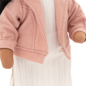 Poupon Tina en veste rose, 35cm – Image 5