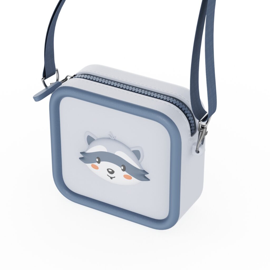Sacoche en silicone Raccoon, protége vos appareils