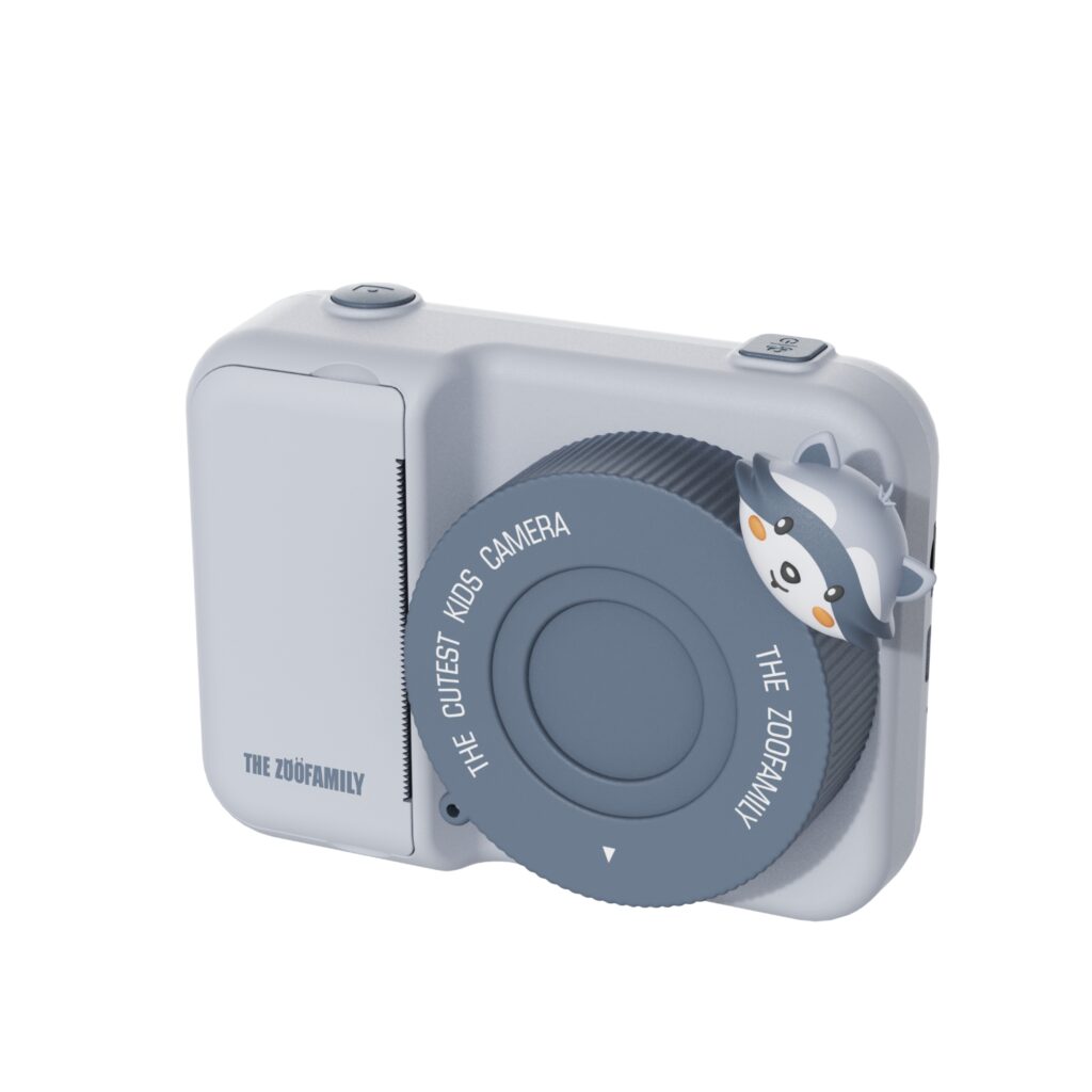 Appareil photo avec impression instantanée ZooPrint - Raccoon