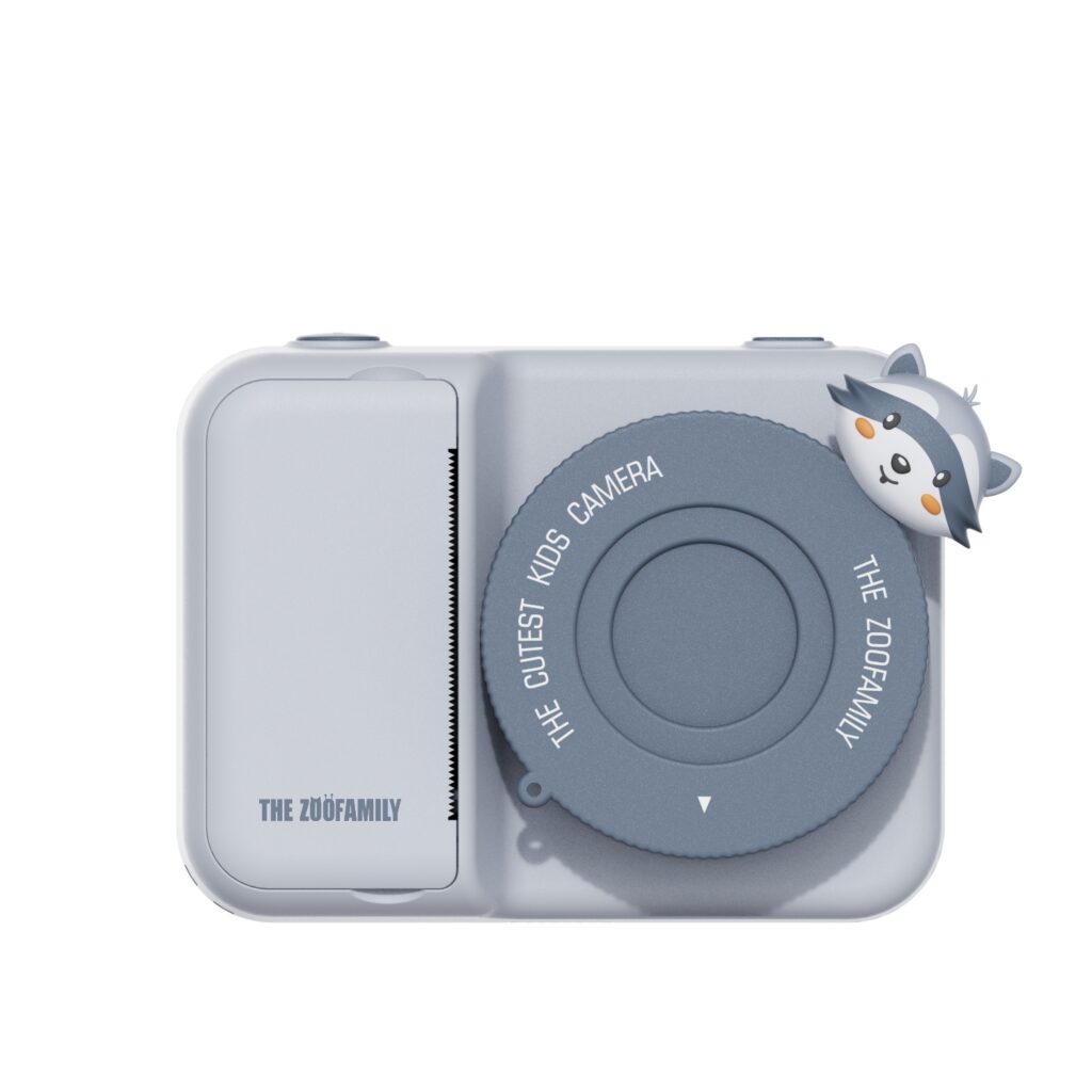 Appareil photo avec impression instantanée ZooPrint - Raccoon