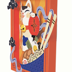 Carte 3D papier Ramen – Image 3