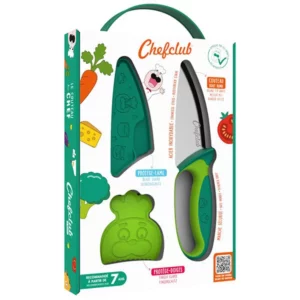 Couteau vert Chefclub Kids – Image 1