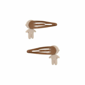 Barrettes Gommu Beige – Image 3