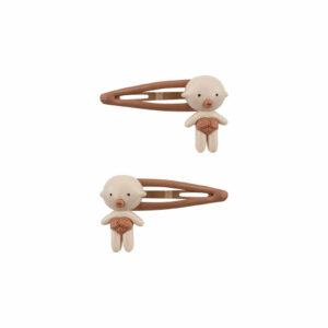 Barrettes Gommu Beige – Image 2