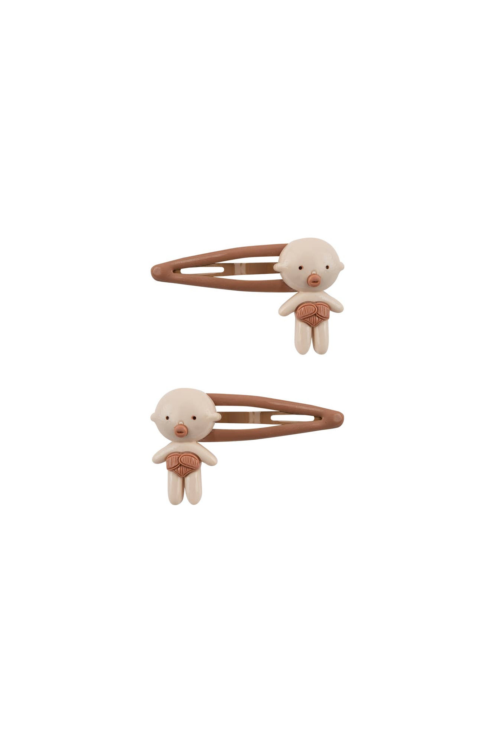 Barrettes Gommu Beige – Image 2