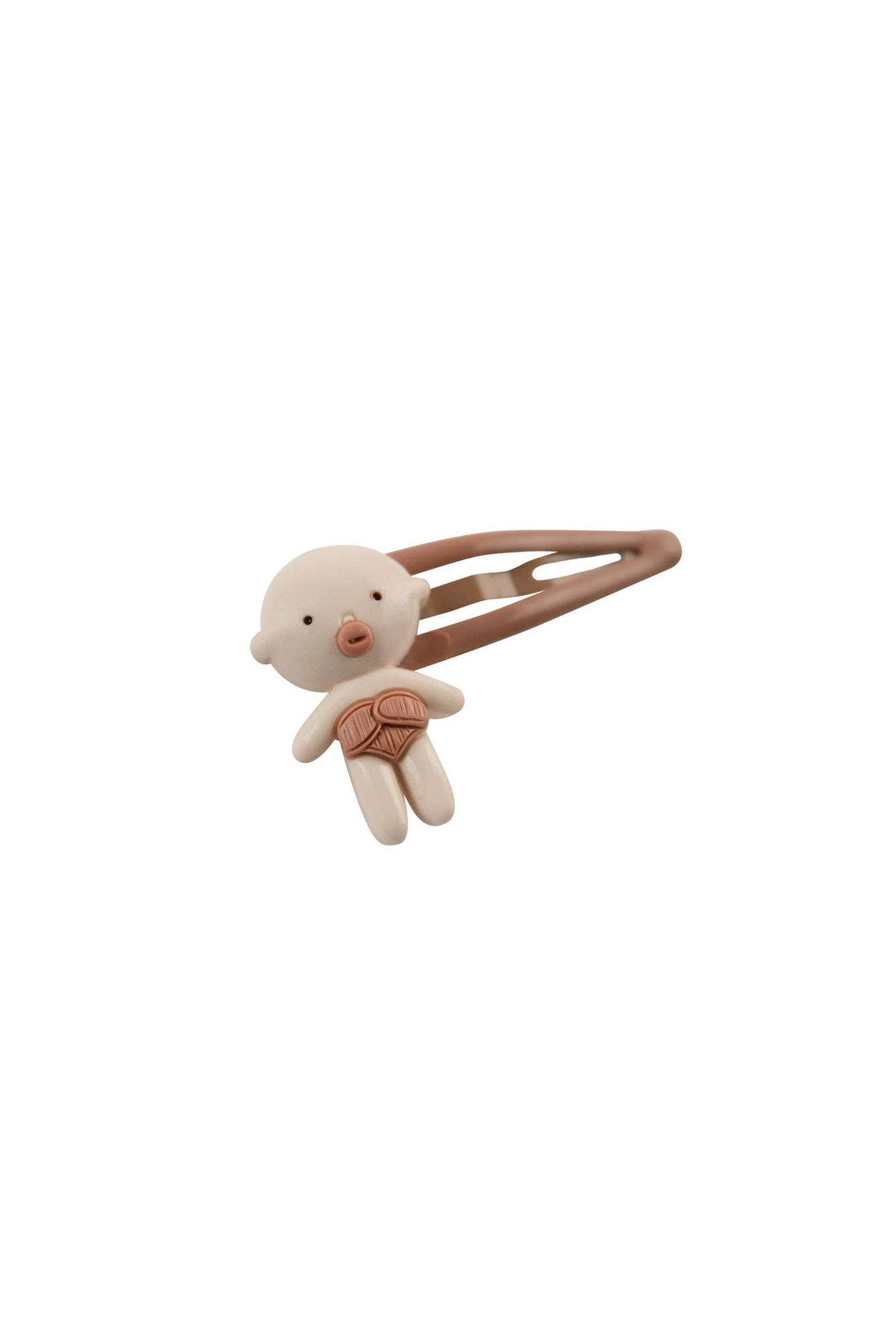 Barrettes Gommu Beige – Image 4