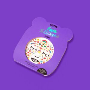 85 Stickers fluos visage - Kawai face – Image 1