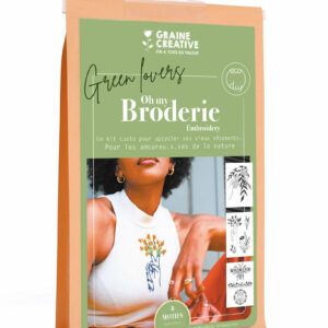 Kit broderie sur vetement nature – Image 2