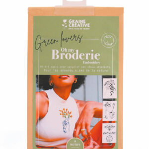 Kit broderie sur vetement nature – Image 1