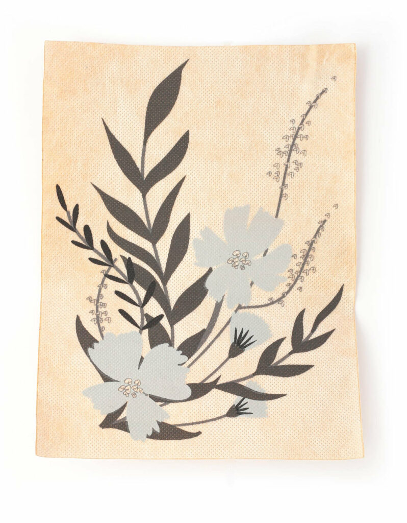 Kit broderie sur vetement nature