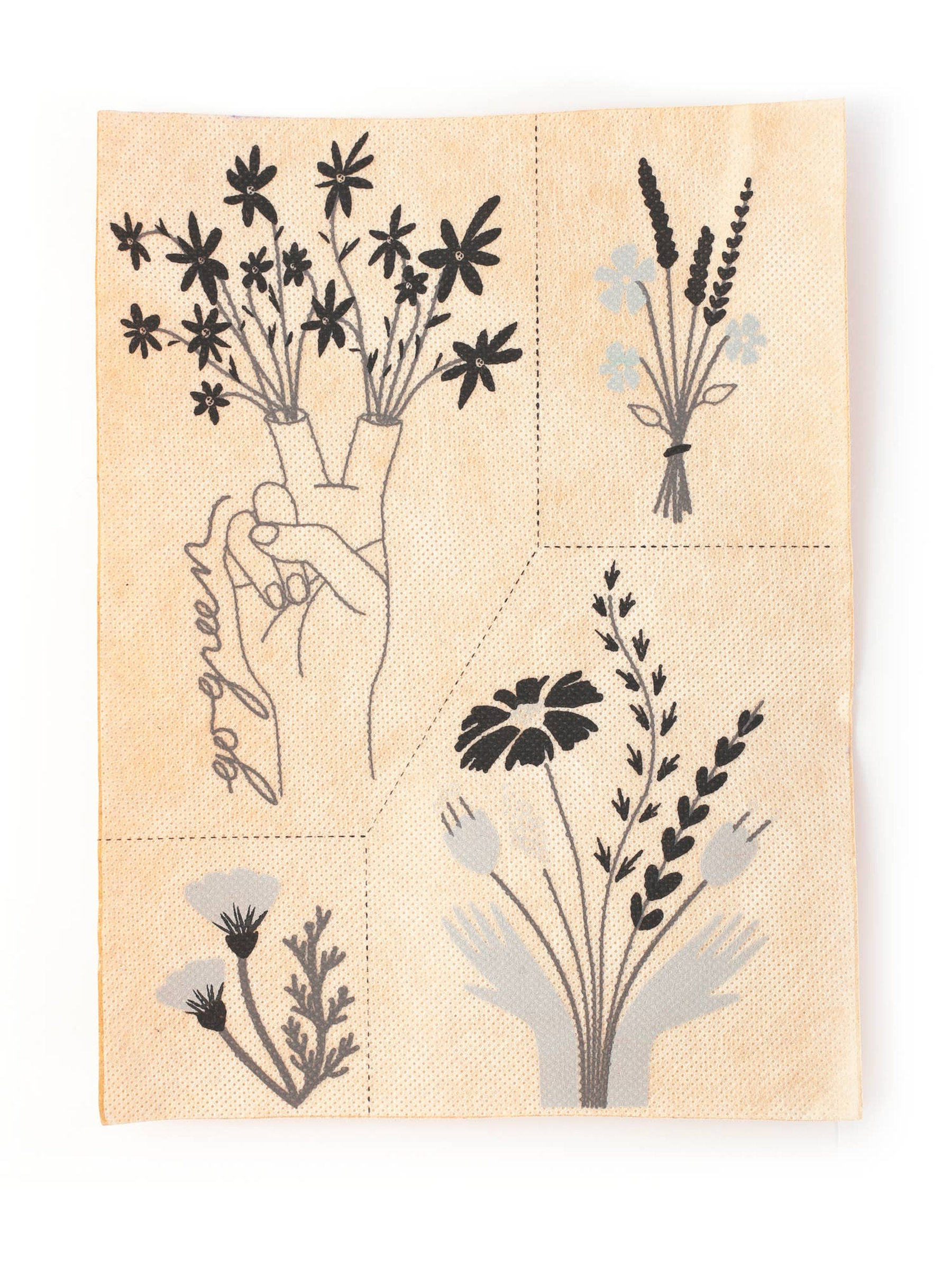 Kit broderie sur vetement nature – Image 5