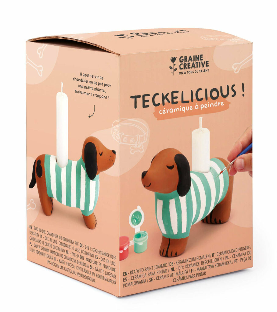 Kit céramique teckel