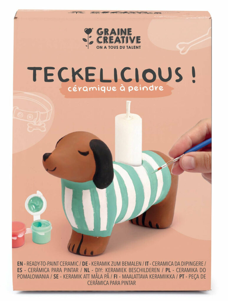 Kit céramique teckel