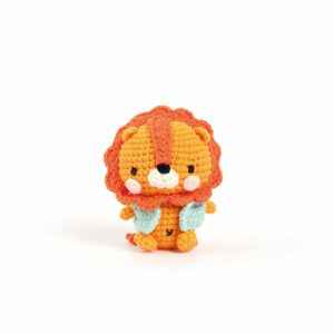 Kit Minigurumi Lion Kazuo au crochet – Amigurumi DIY – Image 3